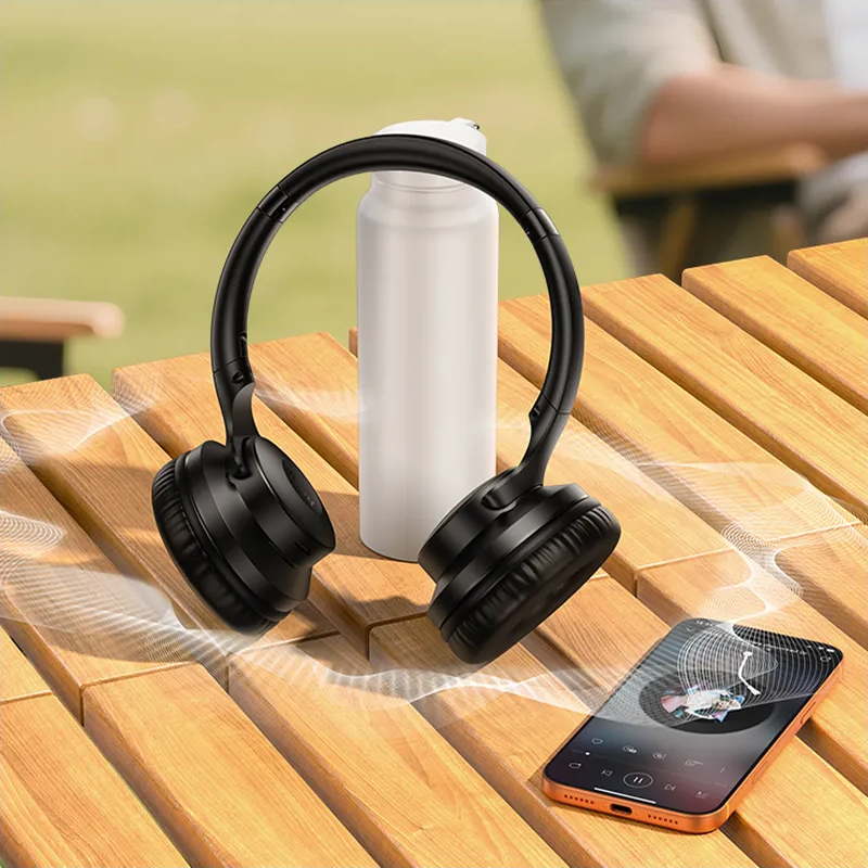 Brezžične slušalke Bluetooth HOCO W71, A2DP, črne