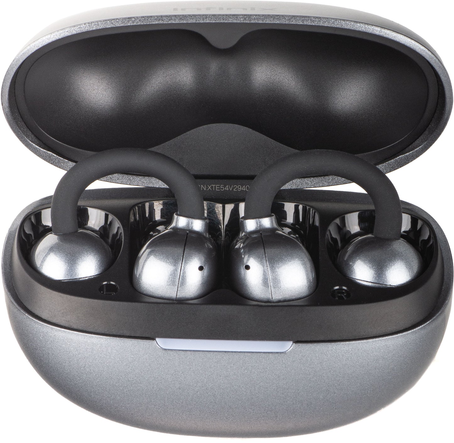 Brezžične slušalke Bluetooth Infinix ZCLip XEO4, TWS, sive