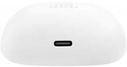 Brezžične slušalke Bluetooth JBL Tune Beam 2, TWS, ANC, MultiPoint, Bela JBLTBEAM2WHT