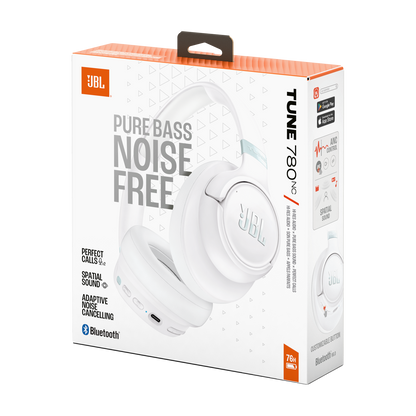 Brezžične slušalke Bluetooth JBL Tune 780NC, MultiPoint, A2DP, ANC, Bel