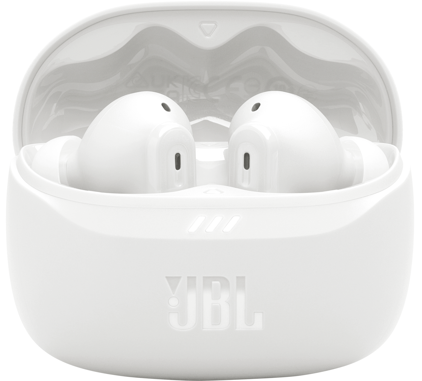 Brezžične slušalke Bluetooth JBL Tune Beam 2, TWS, ANC, MultiPoint, Bela JBLTBEAM2WHT