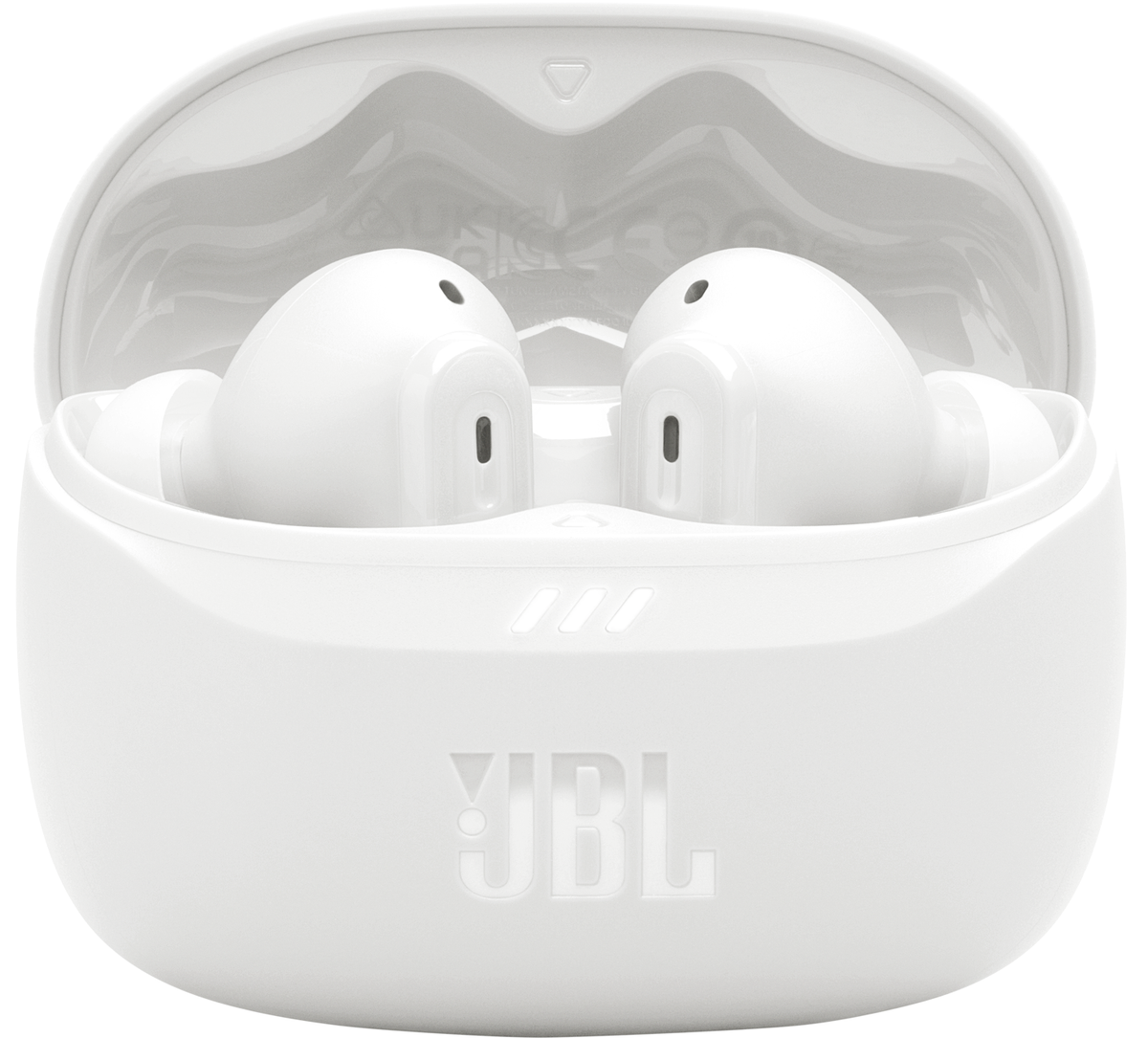 Brezžične slušalke Bluetooth JBL Tune Beam 2, TWS, ANC, MultiPoint, Bela JBLTBEAM2WHT
