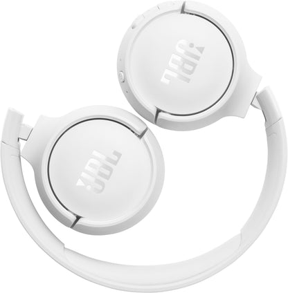 Handsfree Bluetooth JBL Tune 520BT, MultiPoint, A2DP, bela JBLT520BTBTWWHT