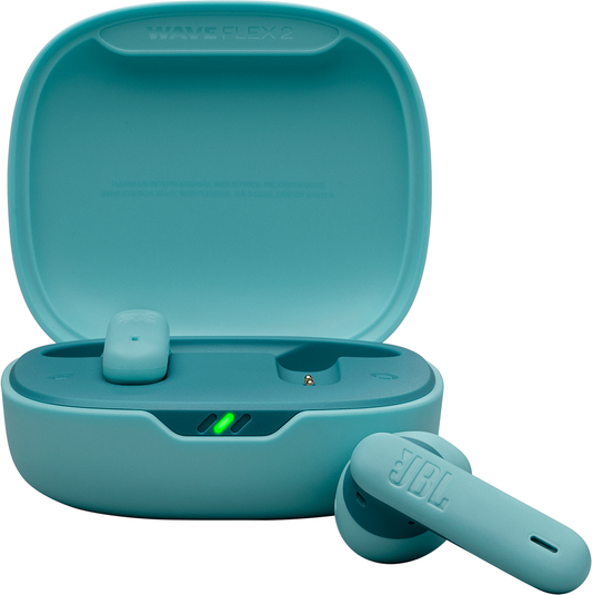 Bluetooth prostoročni JBL Wave Flex 2, TWS, ANC, MultiPoint, Modra JBLWFLEX2BLU