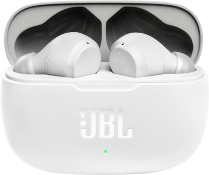 Brezžične slušalke Bluetooth JBL Wave 200TWS, TWS, bele