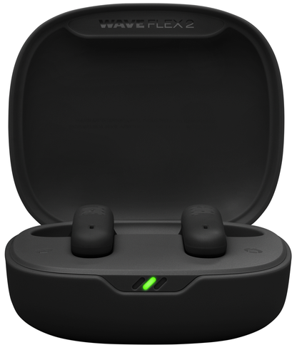 Handsfree Bluetooth JBL Wave Flex 2, TWS, ANC, MultiPoint, Črna JBLWFLEX2BLK