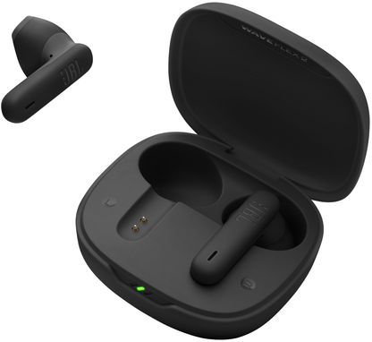 Handsfree Bluetooth JBL Wave Flex 2, TWS, ANC, MultiPoint, Črna JBLWFLEX2BLK