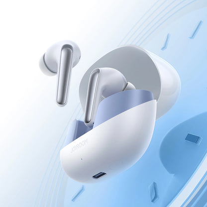 Brezžične slušalke Bluetooth Joyroom Funpods JR-FN2, TWS, ANC, bele
