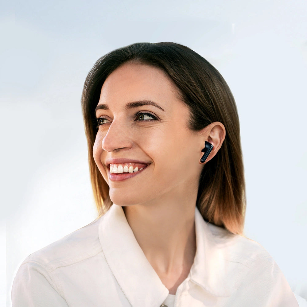 Brezžične slušalke Bluetooth Joyroom Funpods JR-FB1, TWS, ANC, črne