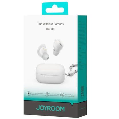Bluetooth prostoročne slušalke Joyroom Jdots JR-DB3, TWS, bele