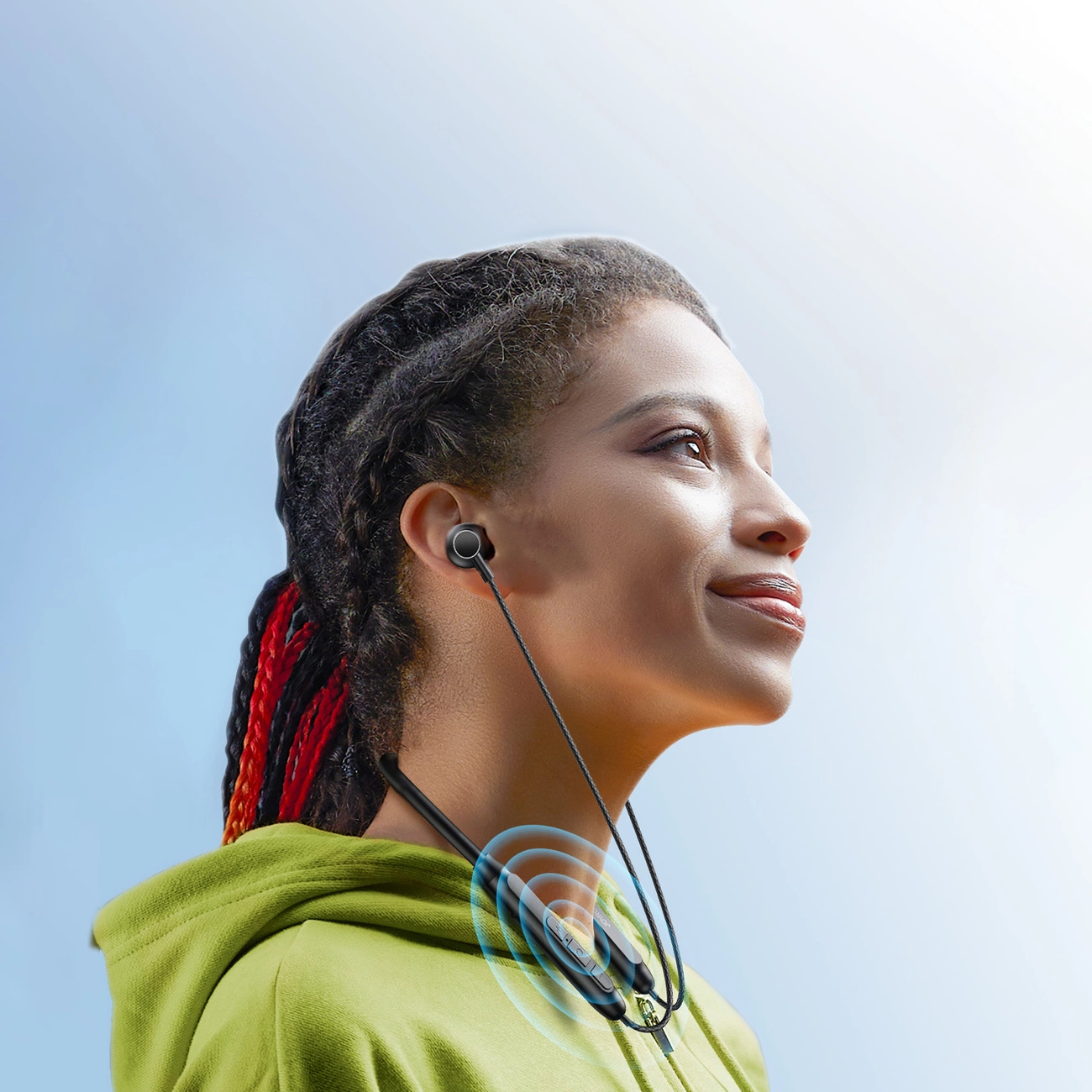 Bluetooth prostoročni Joyroom JR-D8, A2DP, Črn