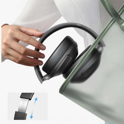 Bluetooth prostoročne slušalke Joyroom JR-JH2, A2DP, ANC, Črne