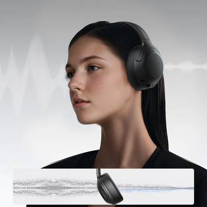Bluetooth prostoročne slušalke Joyroom JR-JH2, A2DP, ANC, Črne