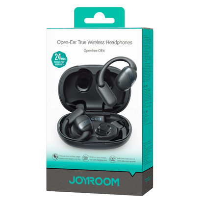 Handsfree Bluetooth Joyroom Open Ear JR-OE4, TWS, Črna