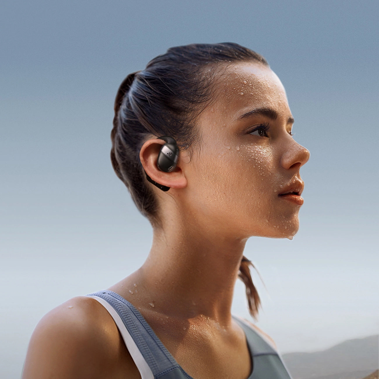 Handsfree Bluetooth Joyroom Open Ear JR-OE4, TWS, Črna