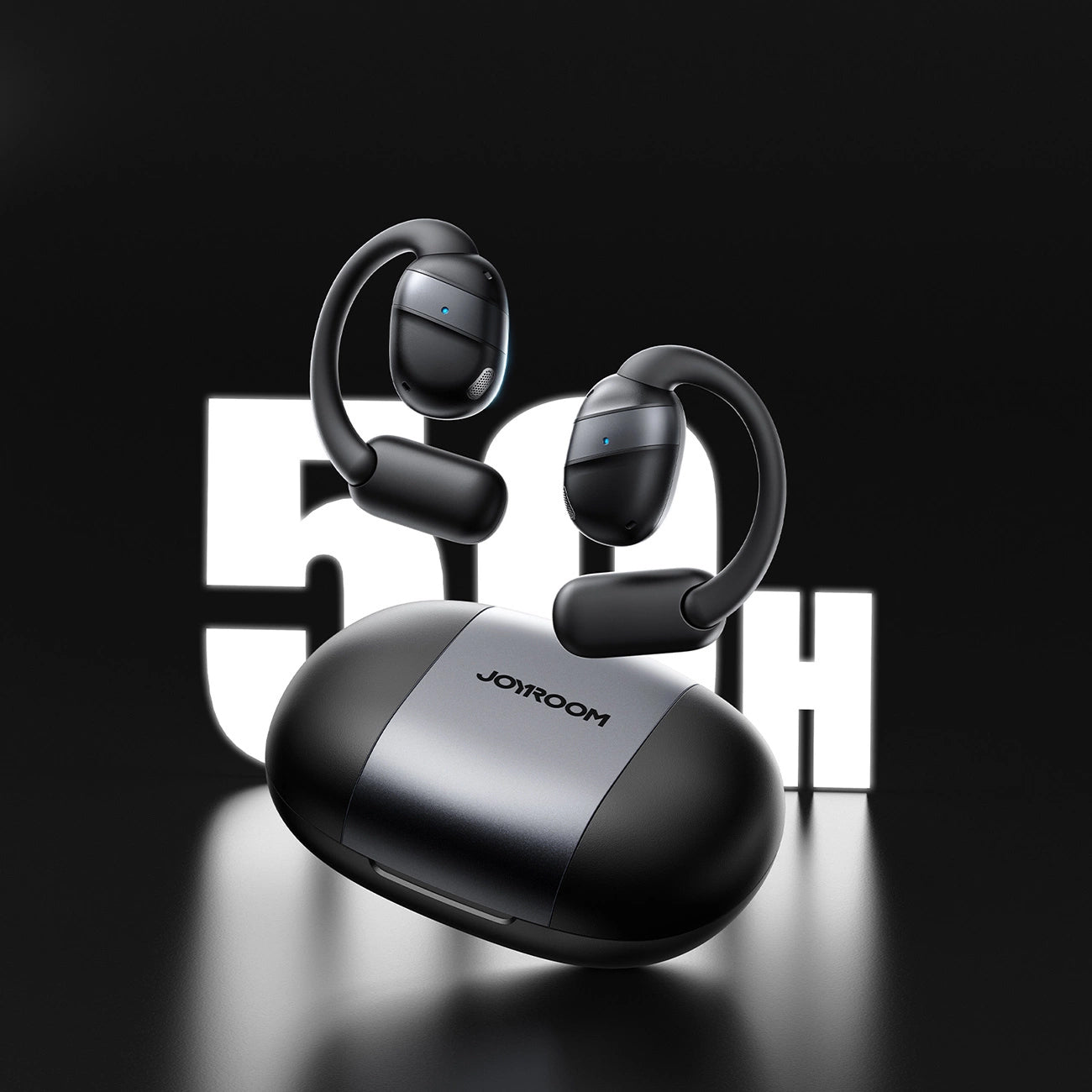 Handsfree Bluetooth Joyroom Open Ear JR-OE4, TWS, Črna