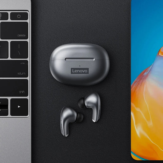 Brezžične slušalke Bluetooth Lenovo ThinkPlus LP5, TWS, bele