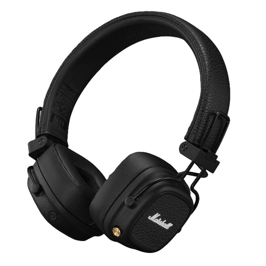 Brezžične slušalke Bluetooth Marshall Major V, A2DP, črne