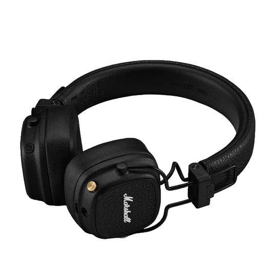 Brezžične slušalke Bluetooth Marshall Major V, A2DP, črne