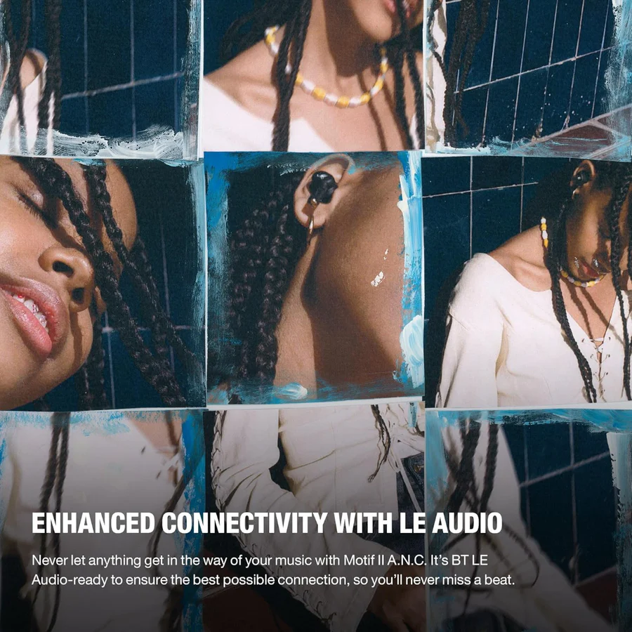Bluetooth prostoročne slušalke Marshall Motif II, TWS, ANC, Črne