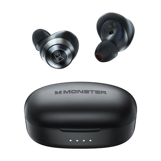 Bluetooth prostoročne slušalke Monster Achieve 100 AirLinks, TWS, črne