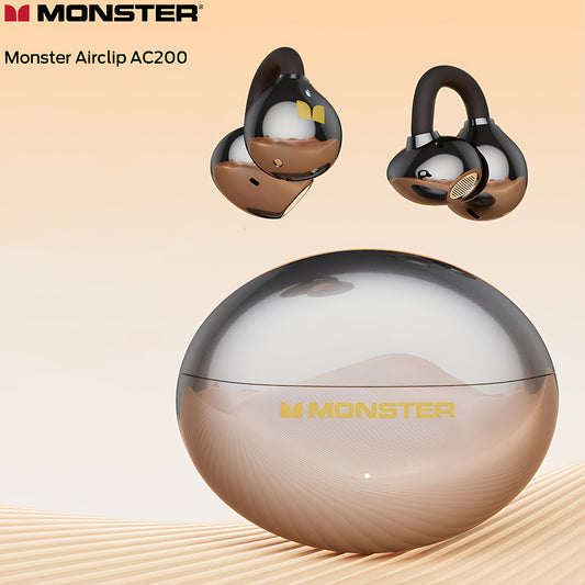 Bluetooth prostoročni Monster AirClip AC200, TWS, črn