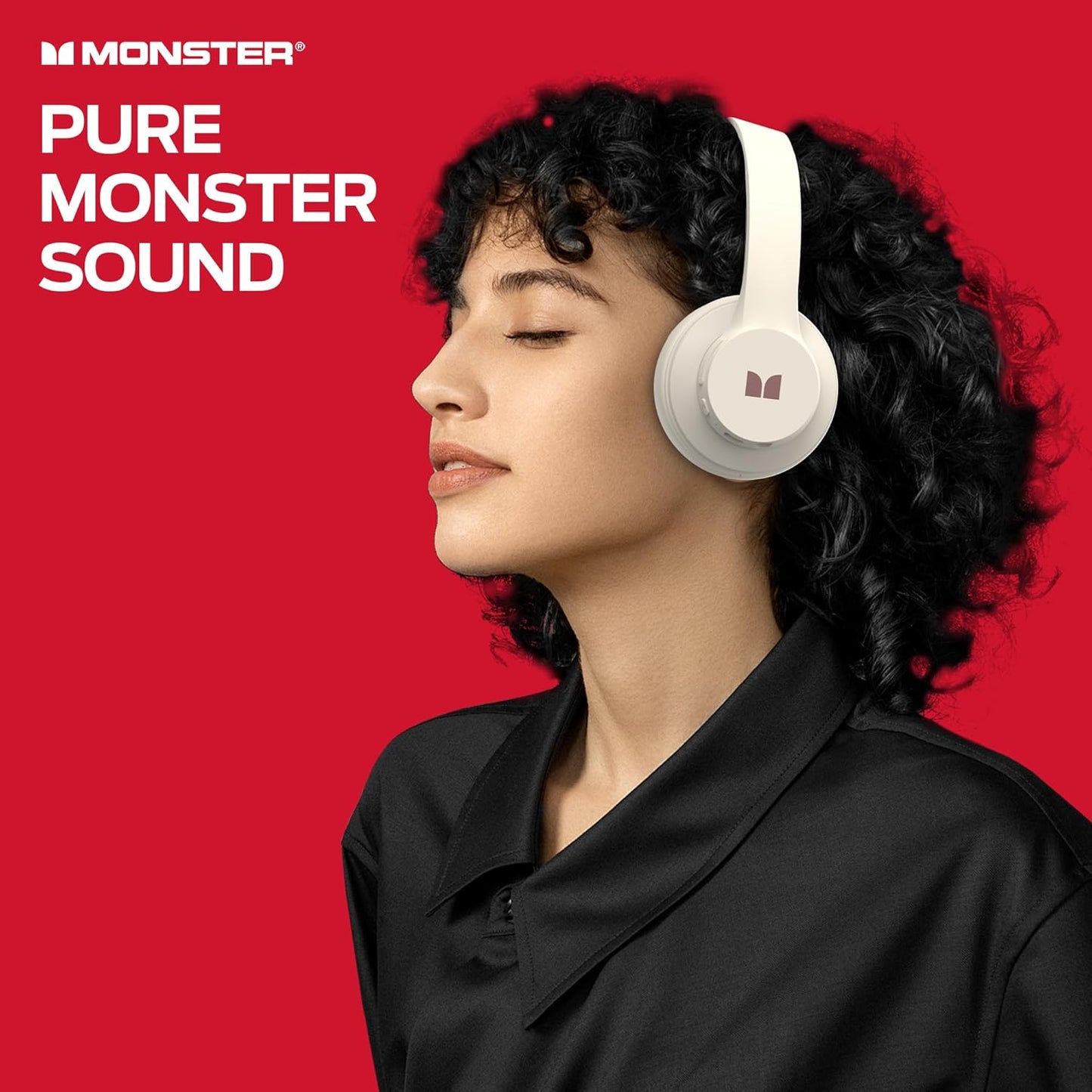 Bluetooth prostoročni Monster Mission 100, MultiPoint, A2DP, ANC, bela