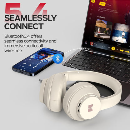 Bluetooth prostoročni Monster Mission 100, MultiPoint, A2DP, ANC, bela
