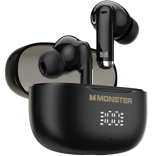 Bluetooth prostoročni Monster N-Lite 300, TWS, črn