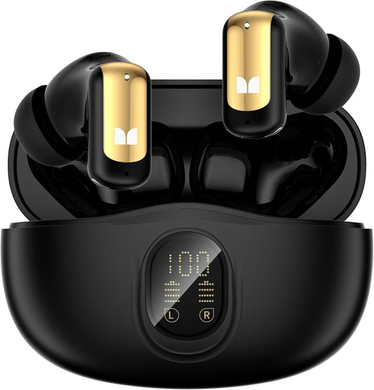 Bluetooth prostoročni Monster N-Lite 217, TWS, črna