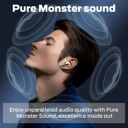 Bluetooth prostoročni Monster N-Lite 203 AirLinks, TWS, zlata