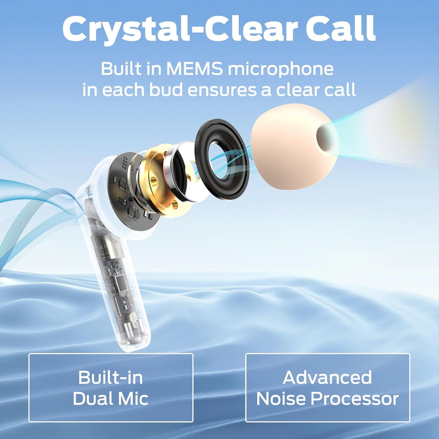 Bluetooth prostoročni Monster N-Lite 203 AirLinks, TWS, zlata