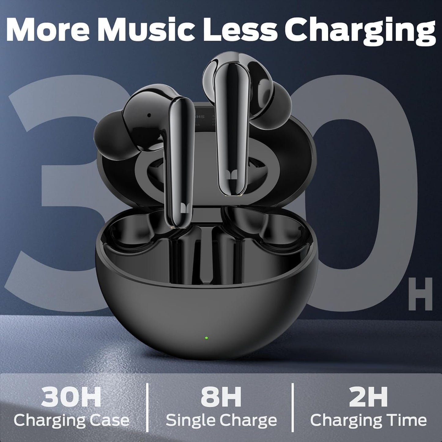 Bluetooth prostoročni Monster N-Lite 203 AirLinks, TWS, črna