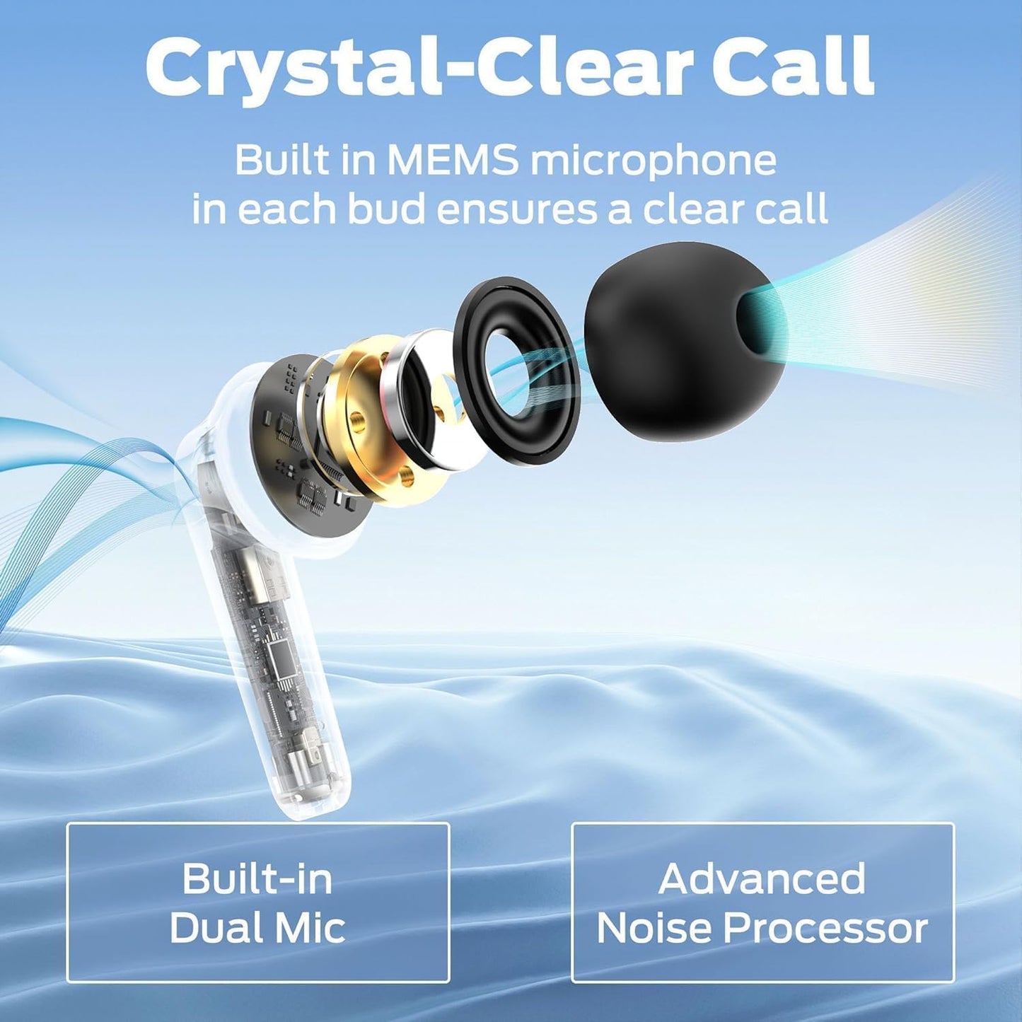 Bluetooth prostoročni Monster N-Lite 203 AirLinks, TWS, črna