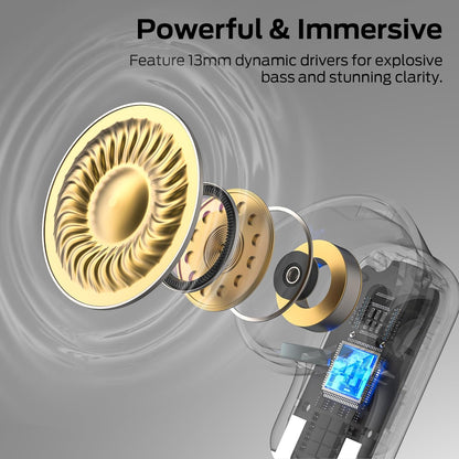 Bluetooth prostoročni Monster N-Lite 217, TWS, bel