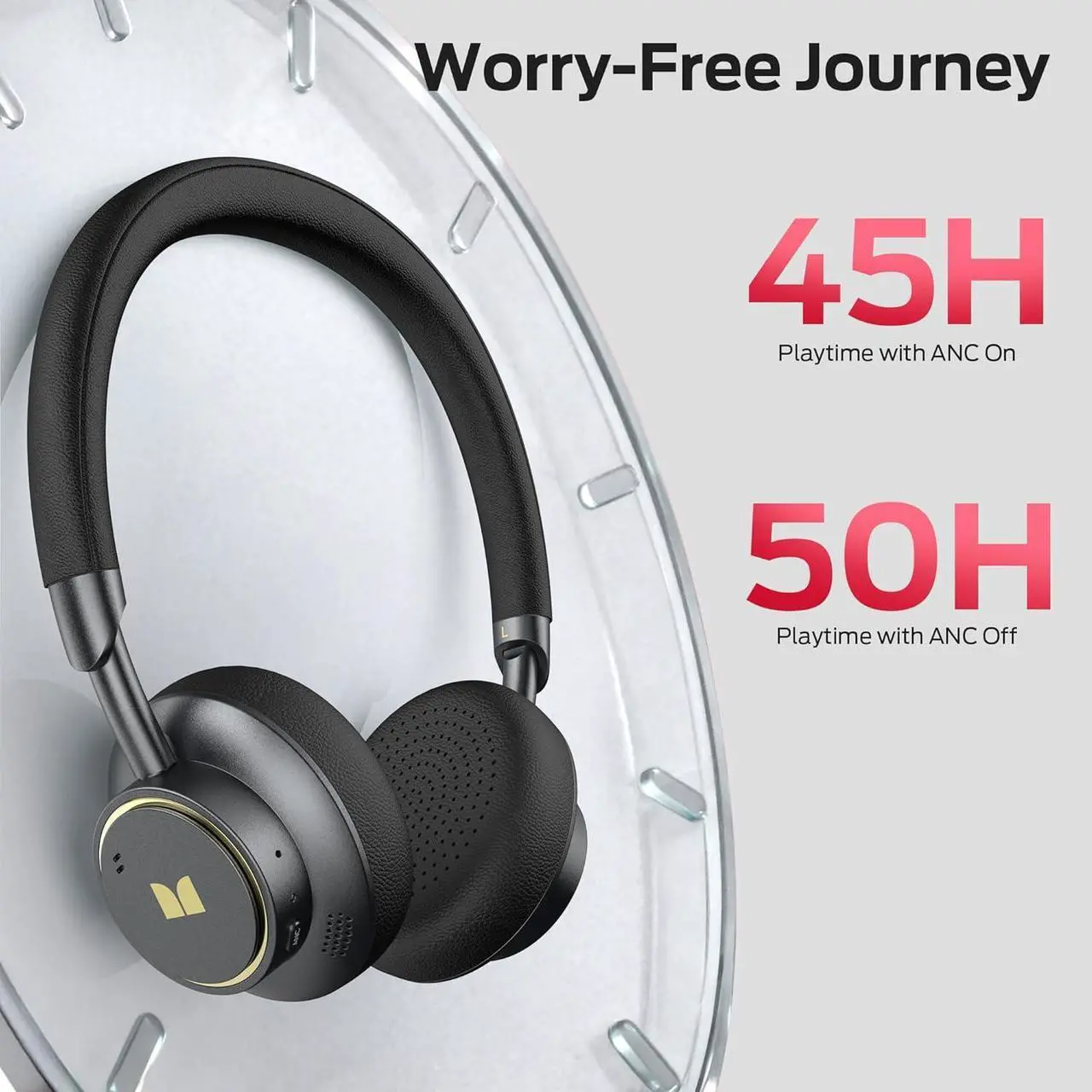 Bluetooth prostoročni Monster N-tune mini 02, A2DP, ANC, Črna