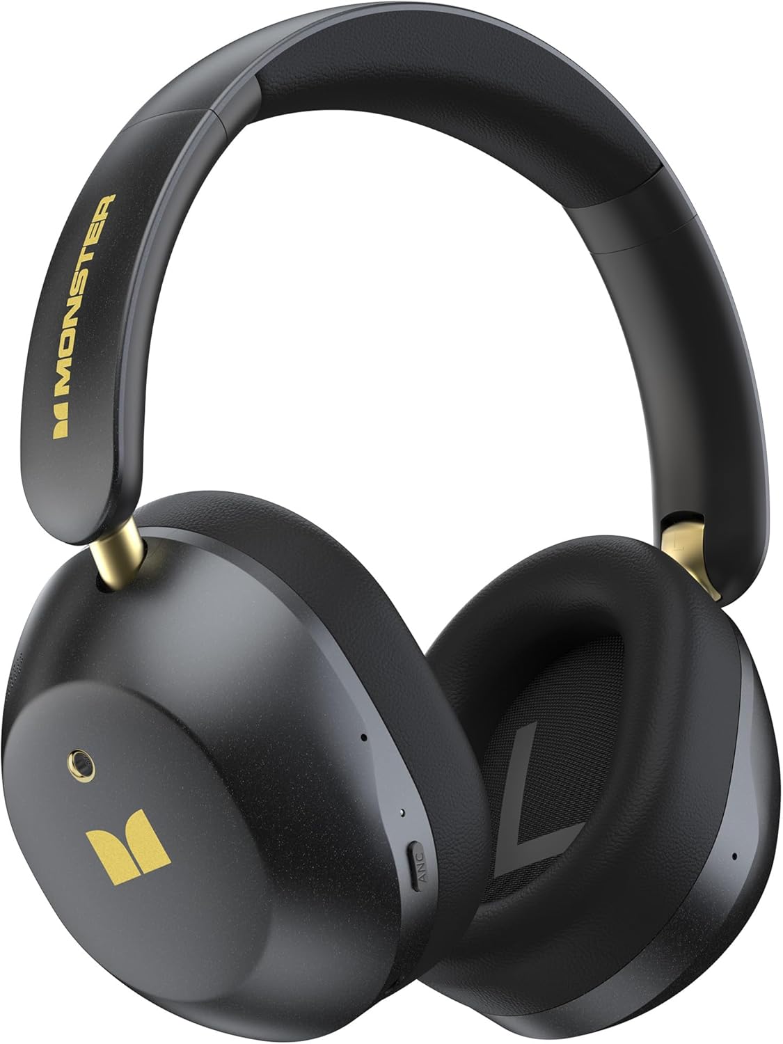 Bluetooth prostoročni Monster Persona 6th, MultiPoint, A2DP, ANC, Črna