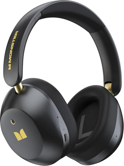 Bluetooth prostoročni Monster Persona 6th, MultiPoint, A2DP, ANC, Črna