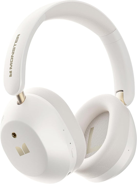 Bluetooth prostoročni Monster Persona 6th, MultiPoint, A2DP, ANC, Bela
