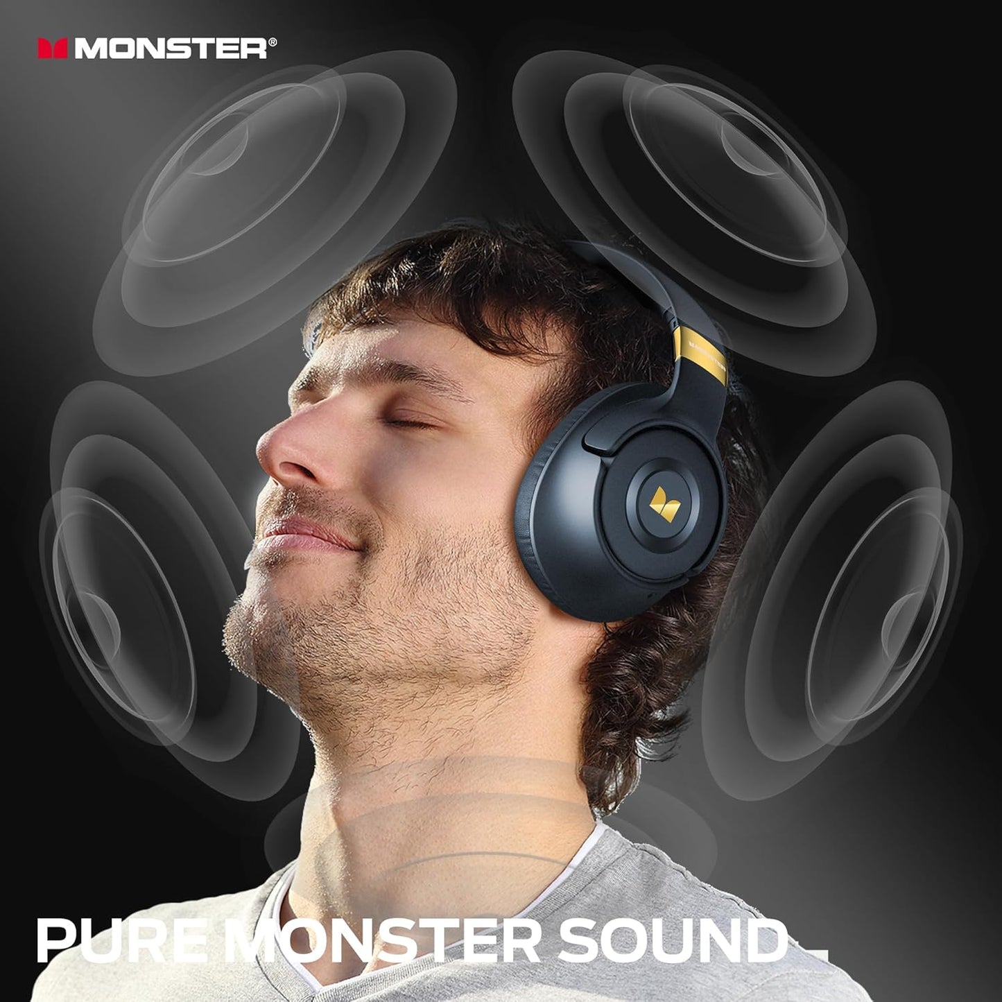 Bluetooth prostoročni Monster Persona SE, A2DP, ANC, modra