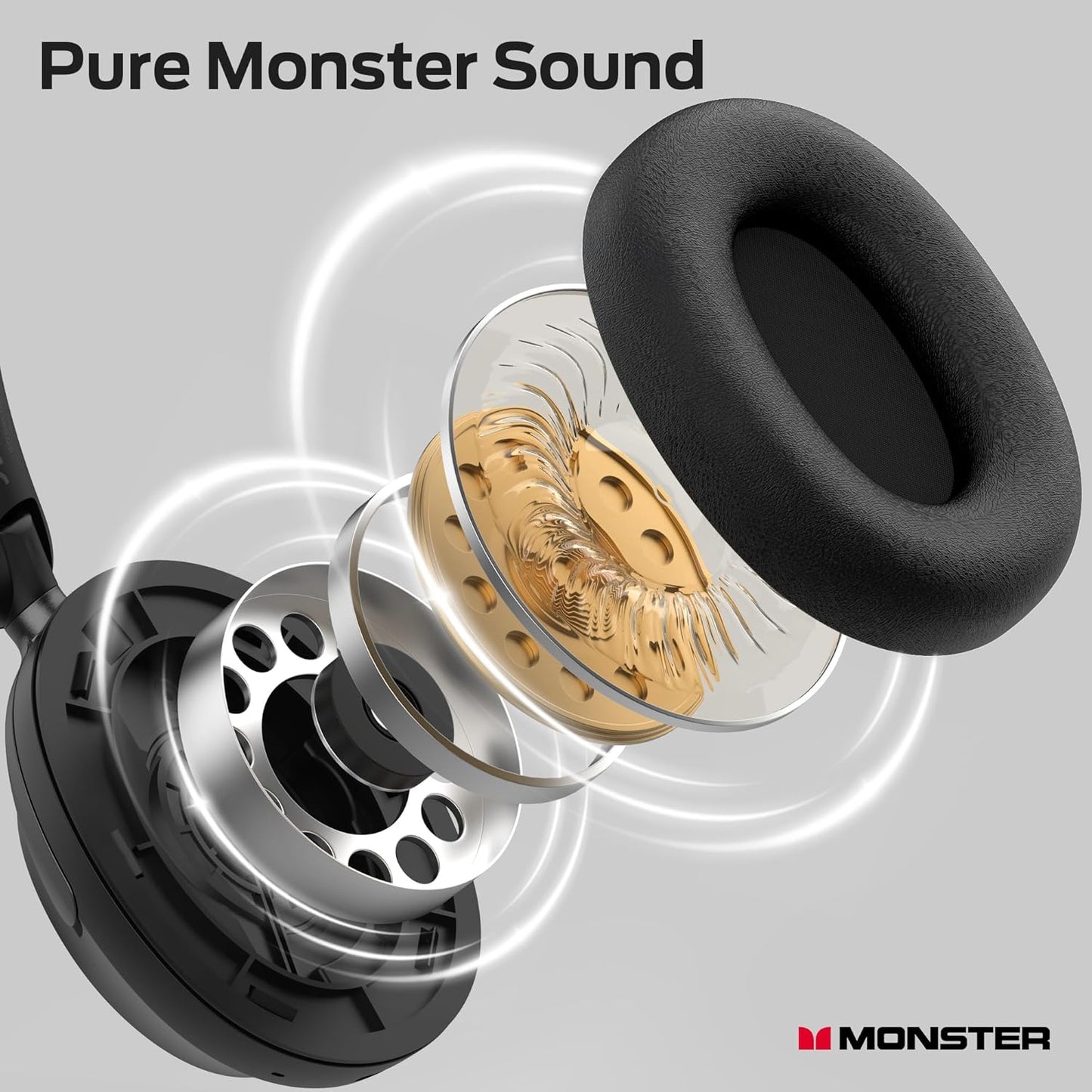 Bluetooth prostoročni Monster Persona 3rd, MultiPoint, A2DP, ANC, Črna