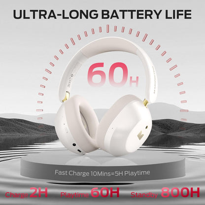 Bluetooth prostoročni Monster Persona 6th, MultiPoint, A2DP, ANC, Bela