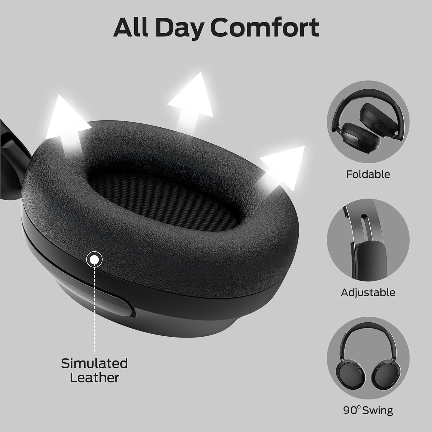 Bluetooth prostoročni Monster Persona 3rd, MultiPoint, A2DP, ANC, Črna