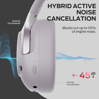 Bluetooth prostoročni Monster Persona 5th, MultiPoint, A2DP, ANC, Modra