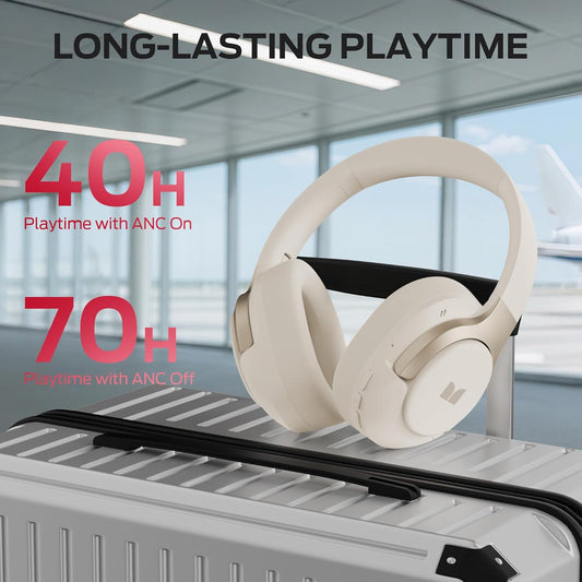 Bluetooth prostoročni Monster Persona 5th, MultiPoint, A2DP, ANC, Bela