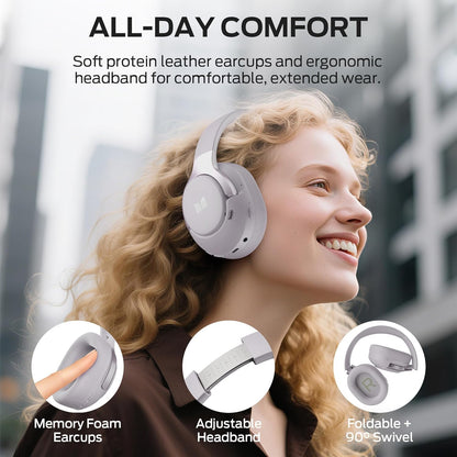 Bluetooth prostoročni Monster Persona 5th, MultiPoint, A2DP, ANC, Modra