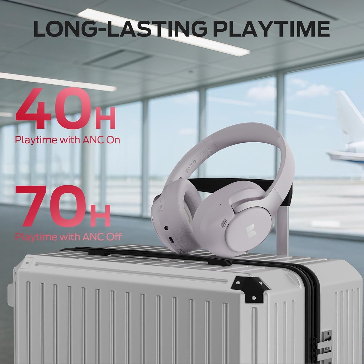 Bluetooth prostoročni Monster Persona 5th, MultiPoint, A2DP, ANC, Modra