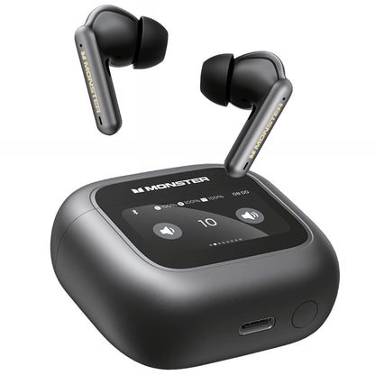 Bluetooth prostoročni Monster TH300, TWS, Črna