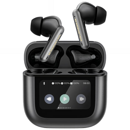 Bluetooth prostoročni Monster TH300, TWS, Črna