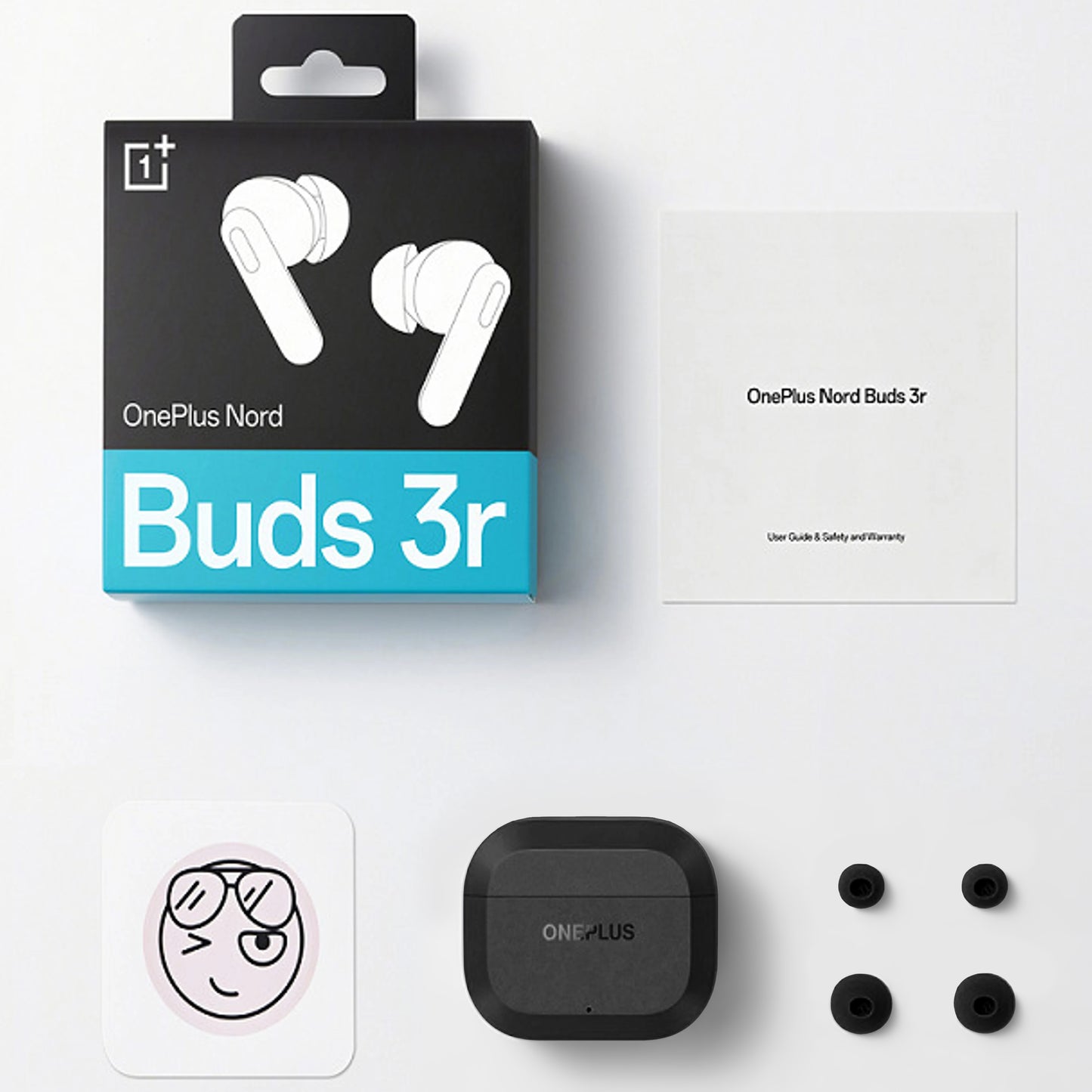 Brezžične slušalke Bluetooth OnePlus Nord Buds 3R, TWS, MultiPoint, Črne